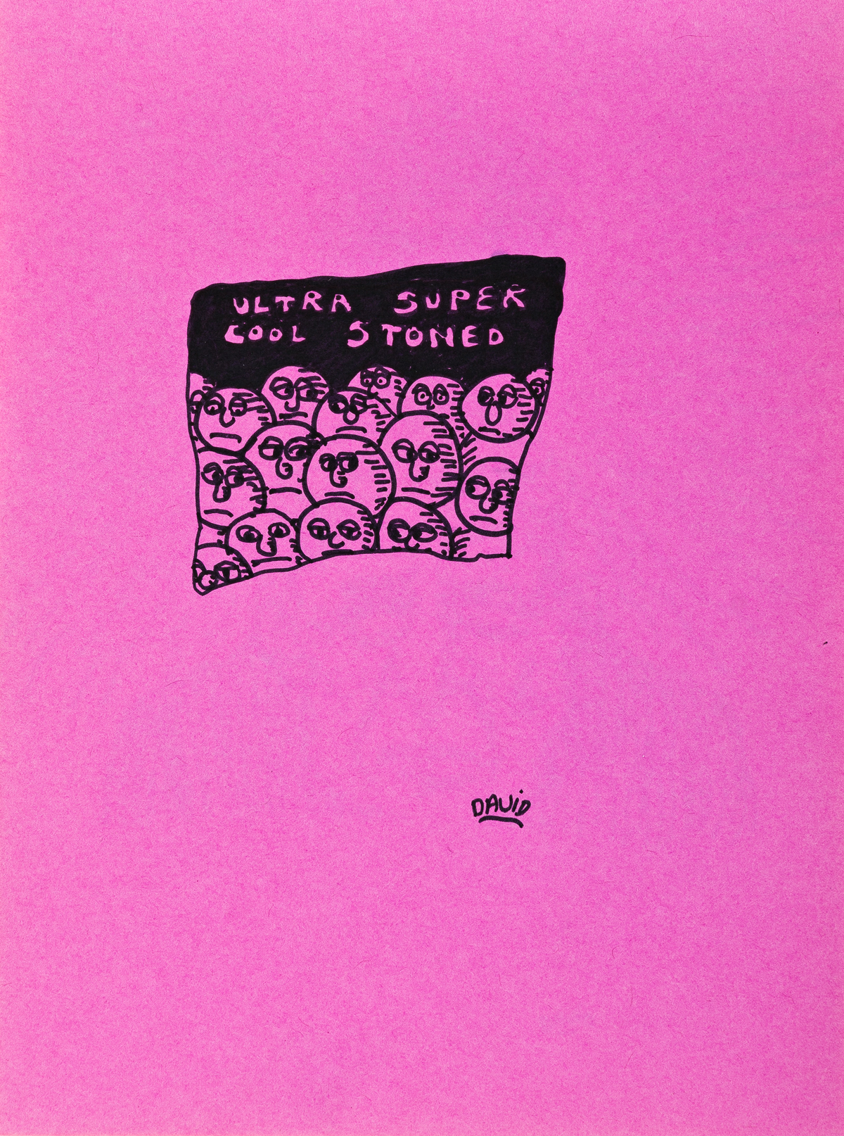 DAVID WOJNAROWICZ (1954 - 1992) Stoned Sketchbook